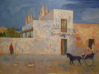 Sala Harry Recanati - Hector Basaldua - Argentina - oleo sobre tela - 72 x 99 cms
